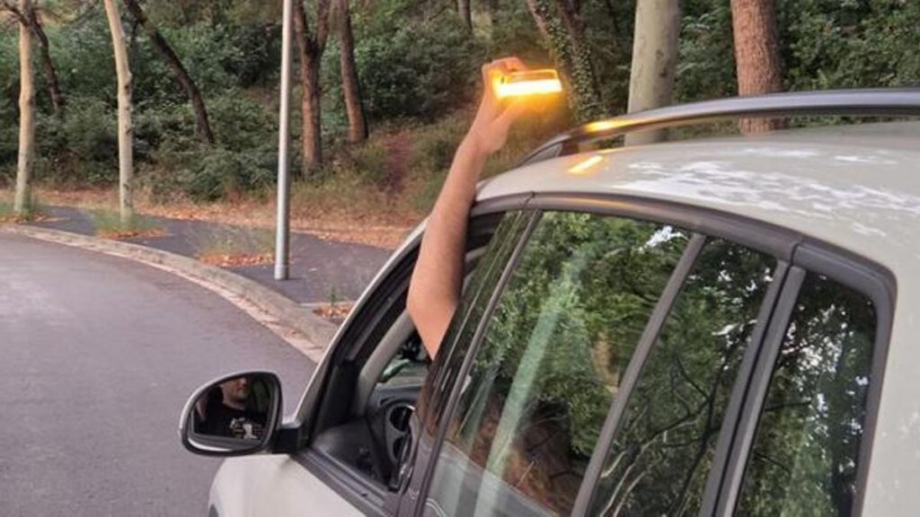 balise v16 obligatoire sanction routes tenerife canaries