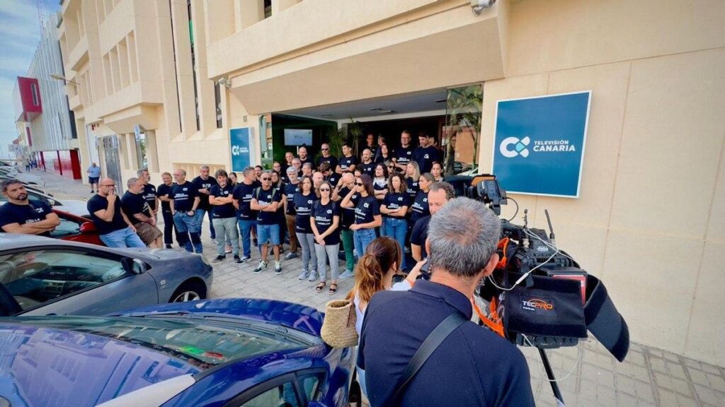 crise radio television canarienne reunion tendue