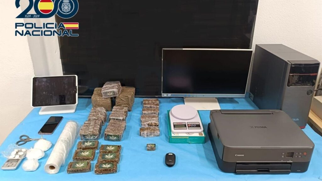 demantelement point vente drogue salon coiffure maspalomas