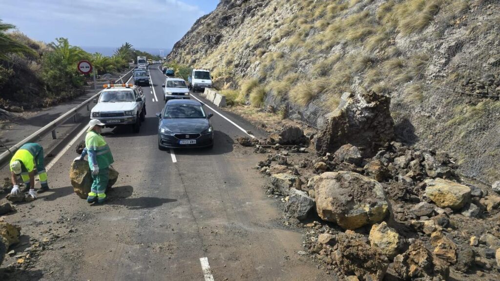 desprendimiento roca teide video tiktok alarma