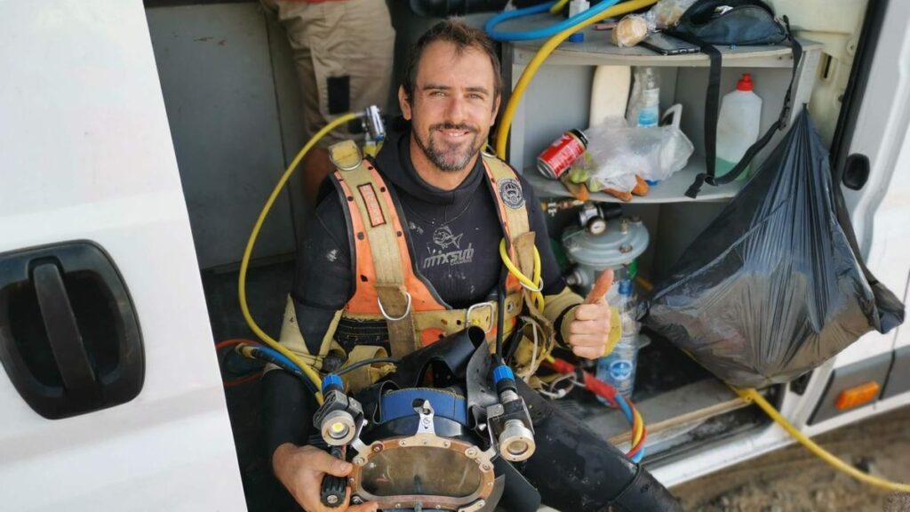 plongeur industriel tenerife metier risque port la luz