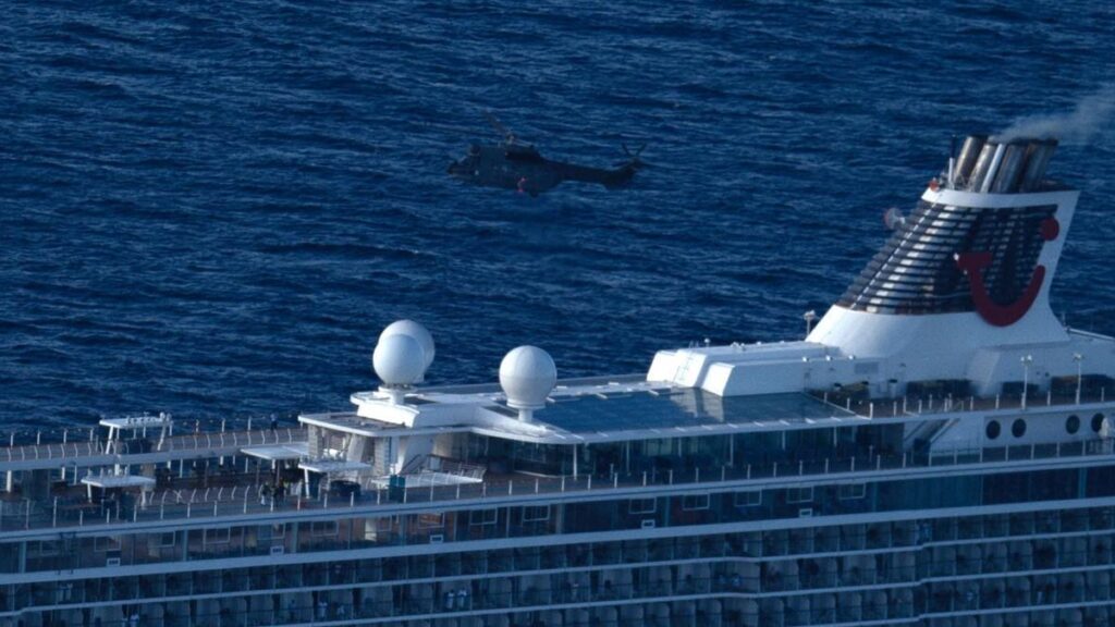 sauvetage helicoptere croisiere gran canaria