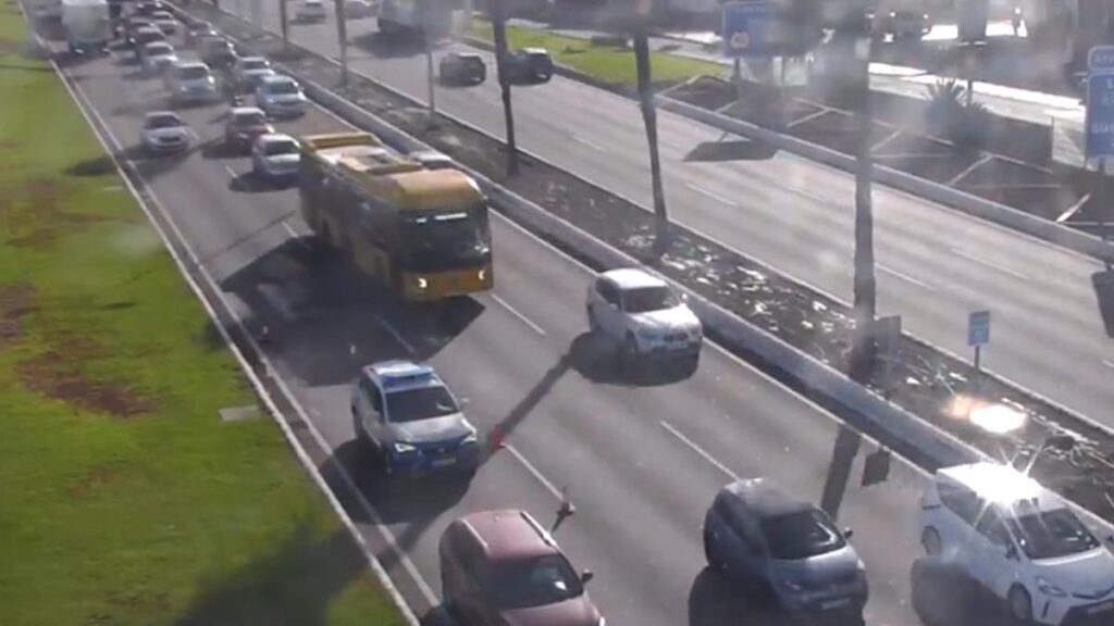 vehicule panne embouteillages gc1 tenerife