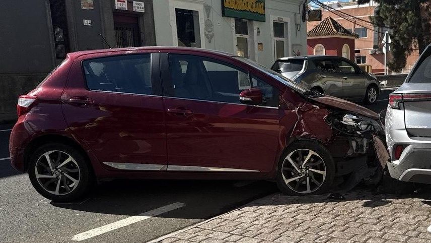 accident gc 15 monte lentiscal gran canaria bouchons