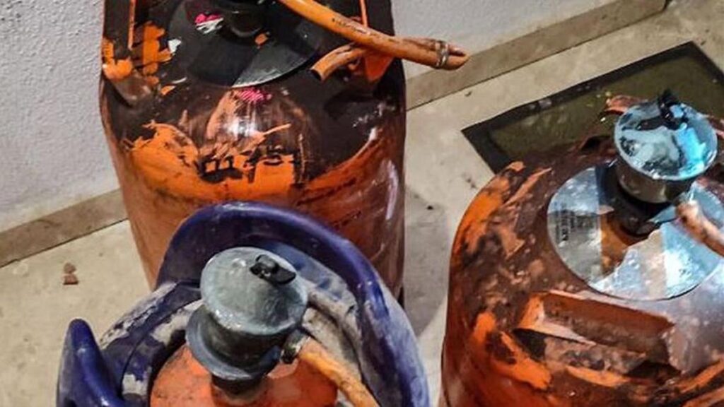 alerte gaz route lz20 lanzarote bouteilles fuite