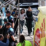 expulsion violente femme voilier port las palmas gran canaria