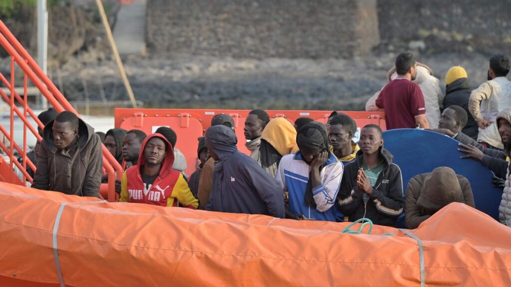 la gomera sauvetage cayuco mort hospitalisations