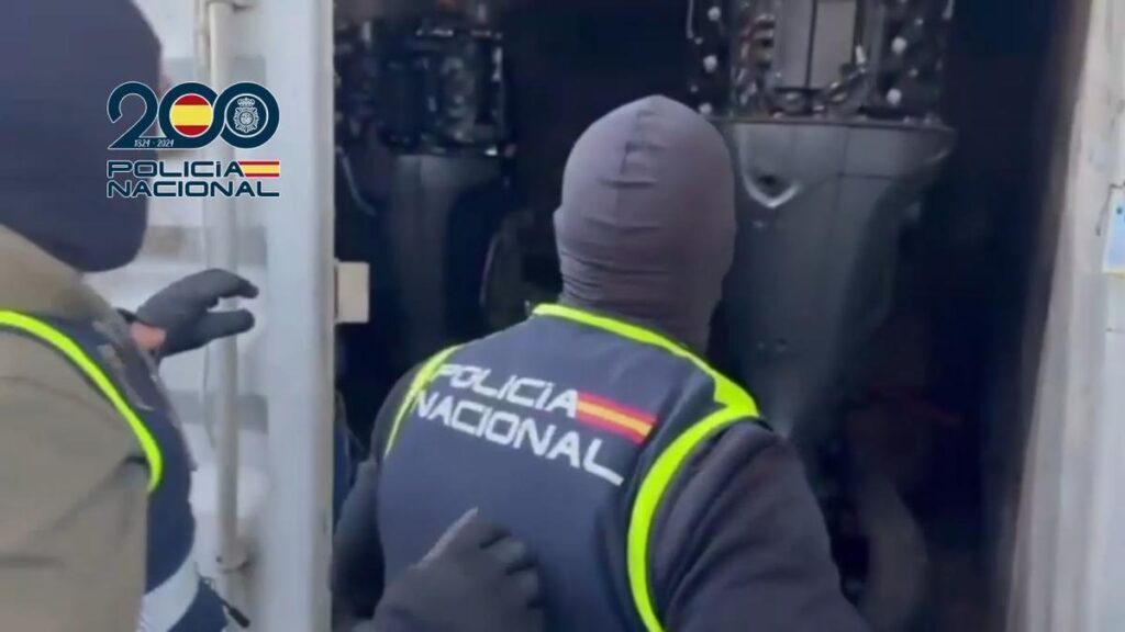 operation sombra negra reseau cocaine canaries demantele