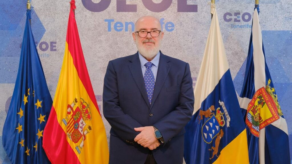 pedro alfonso reeelu president ceoe tenerife