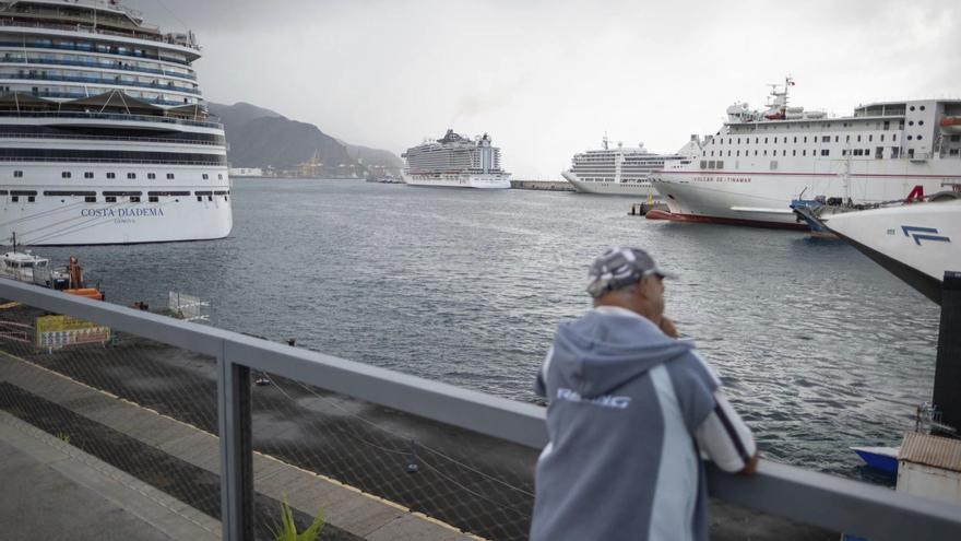 port santa cruz tenerife record croisiere marchandises 2025