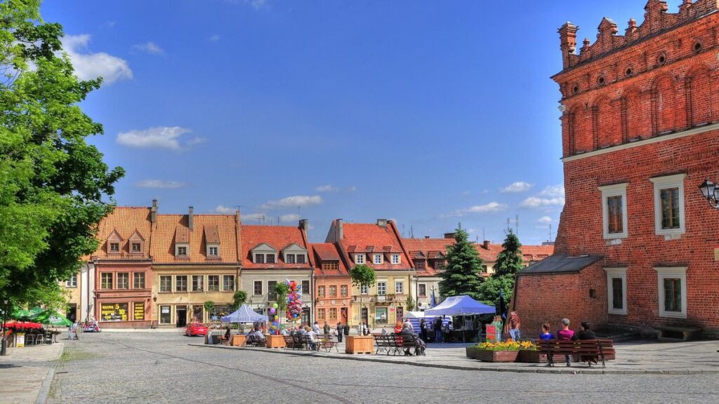 sandomierz pologne perle medievale petite rome