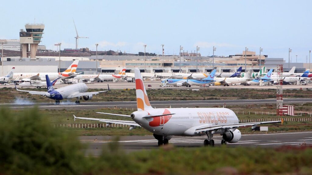 accident mortel handling aeroport gran canaria conditions travail