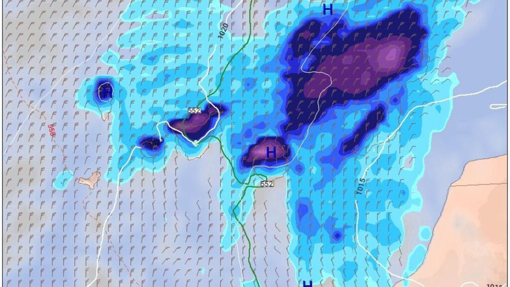 alerte meteo dana pluies vents canaries fevrier 2026
