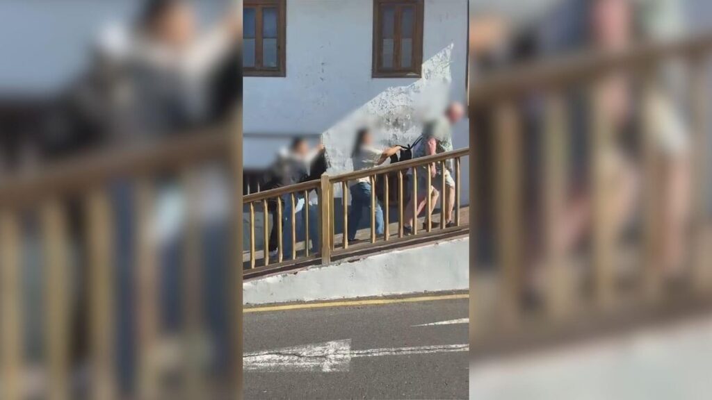 arrestation voleuse video playa de las americas tenerife