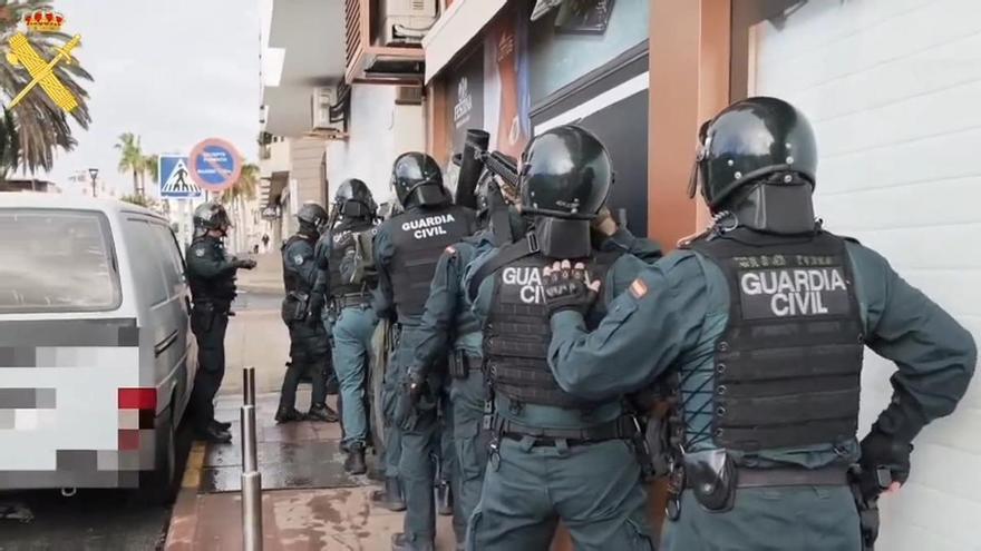 guardia civil demantele point vente drogue corralejo fuerteventura