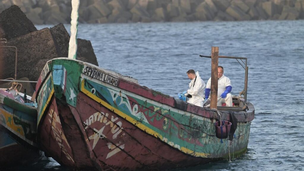 interception embarcation migrants fuerteventura sauvetage maritime