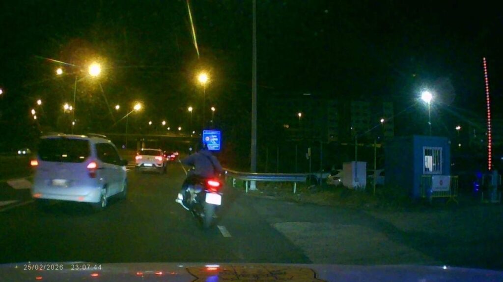 motard sans permis course poursuite arrestation las palmas