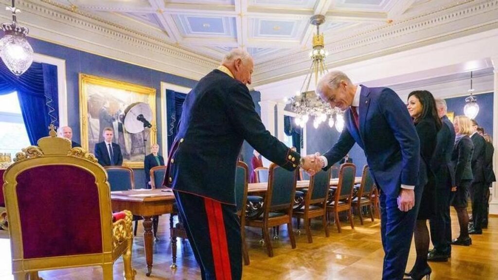 roi harald norvege hospitalise tenerife infection