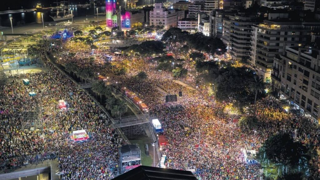 tenerife parking carnaval danger securite structurelle