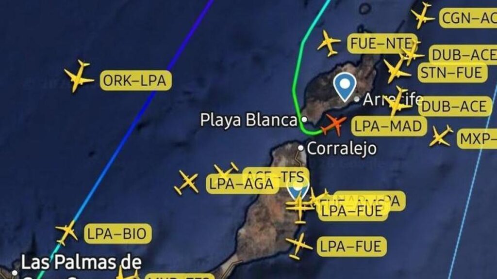 urgence medicale vol devie lanzarote