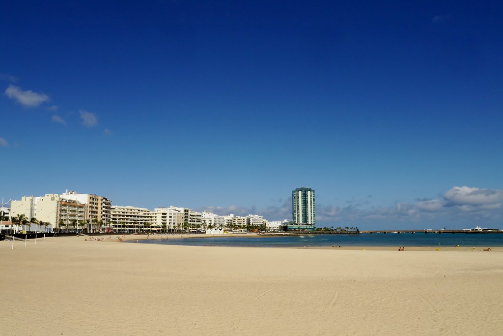 playa del reducto arrecife