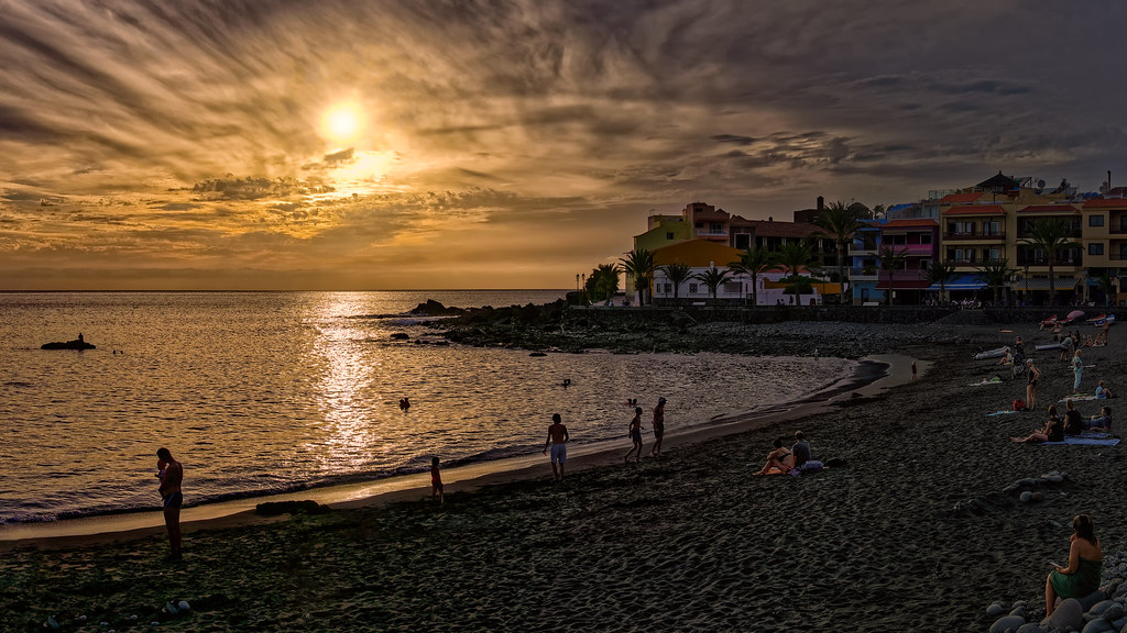 plages de Valle Gran Rey La Gomera