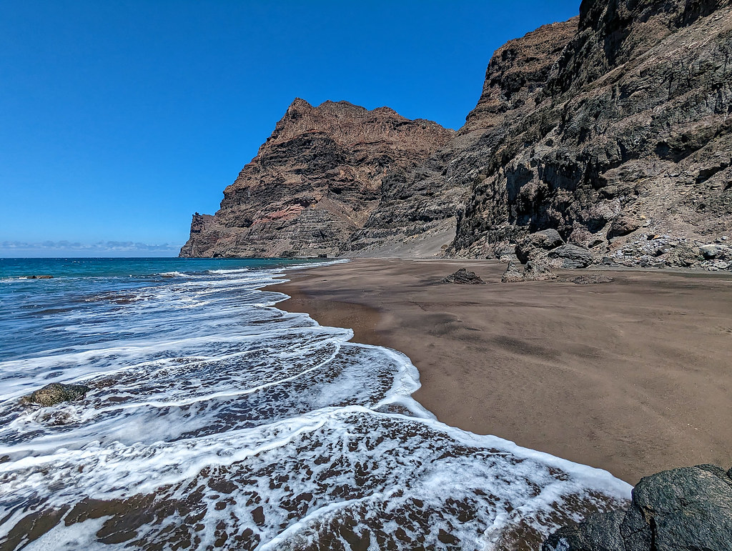 plage playa de güigüí grande canarie