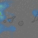 alerte jaune pluies cinq iles canaries mercredi