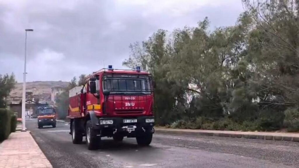 armee espagnole deployee gran canaria inondations tempete therese
