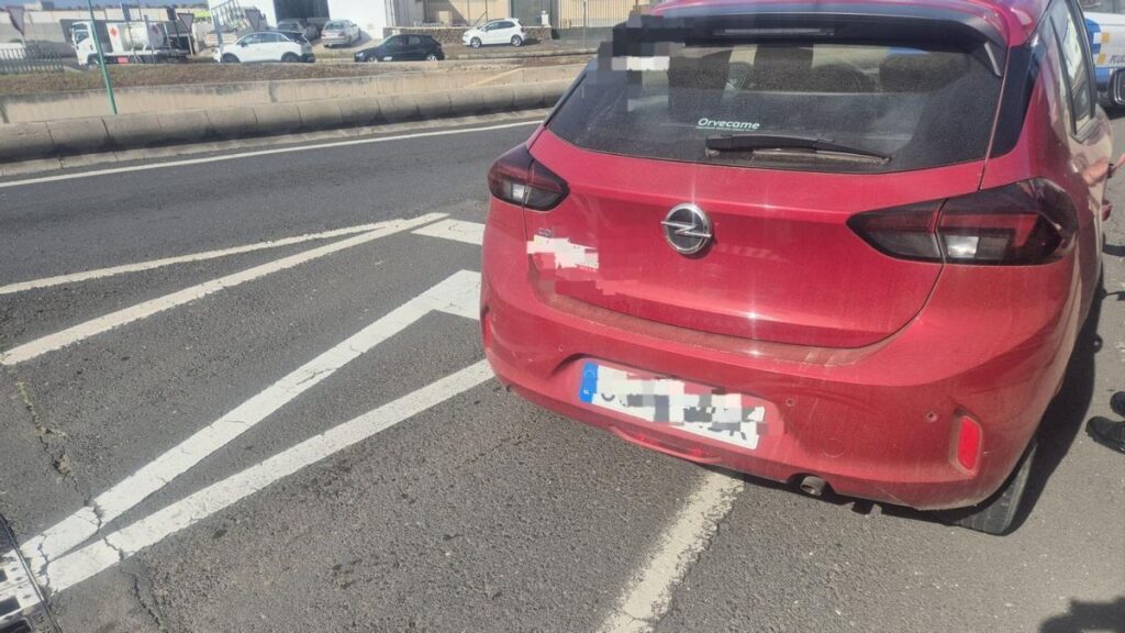 arrestation voiture location arrecife lanzarote
