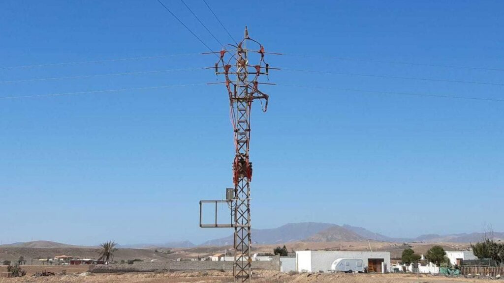 employe securite arrete vol metal sous stations canaries