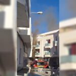 femme arrestee incendie criminel el tablero tenerife
