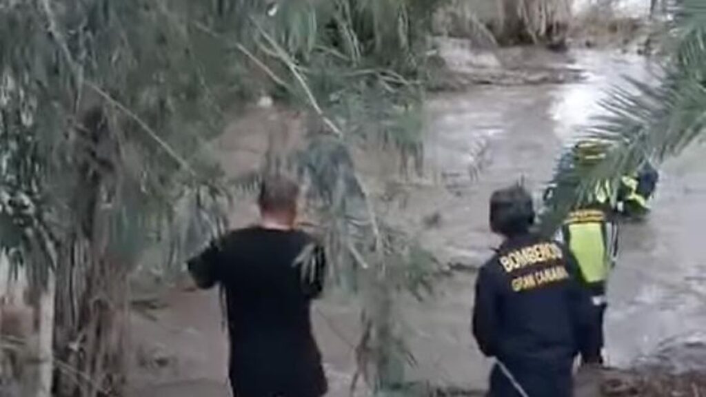 gran canaria tempete therese personnes isolees inondations