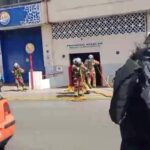 jeune arrete incendie volontaire garage las palmas gran canaria