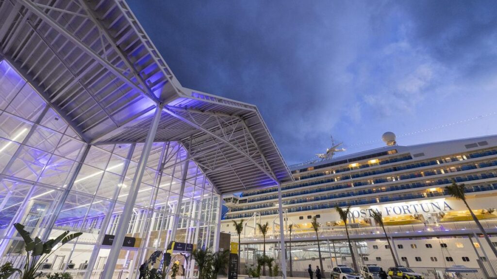 plus grande terminal croisiere europe gran canaria