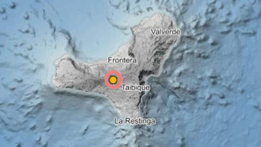 seisme magnitude 2 4 el hierro la frontera