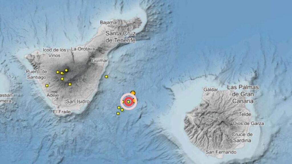 seismes volcan sous marin enmedio canaries