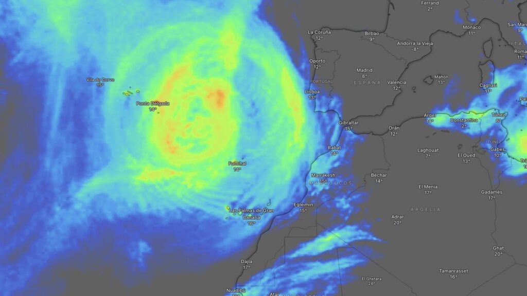 tempete samuel depression record canaries