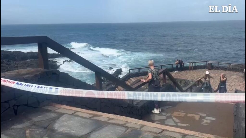 tenerife alerte maritime touristes interdiction plage rojas