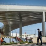 tenerife nouveau troncon escalier passerelle padre anchieta