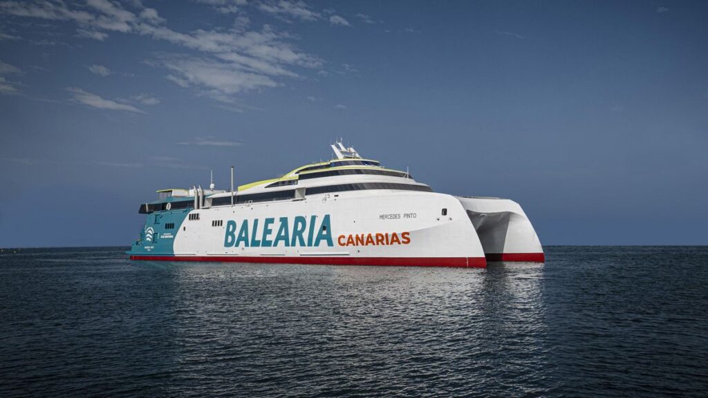 balearia autorisation acquisition armas trasmediterranea canaries