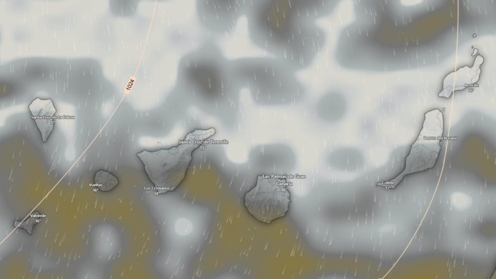 canaries depression pluie vent mer agitee avril 2026