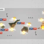 mercredi nuages forte houle iles canaries