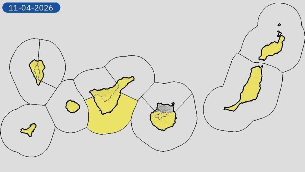 meteo canaries vents forts rafales samedi