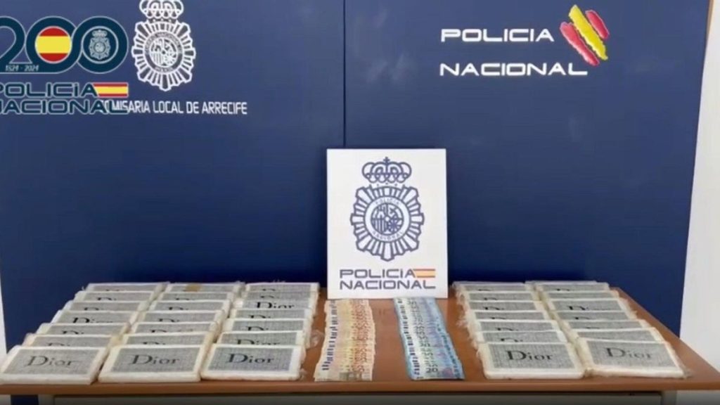 trafic cocaine lanzarote camping car arrestations