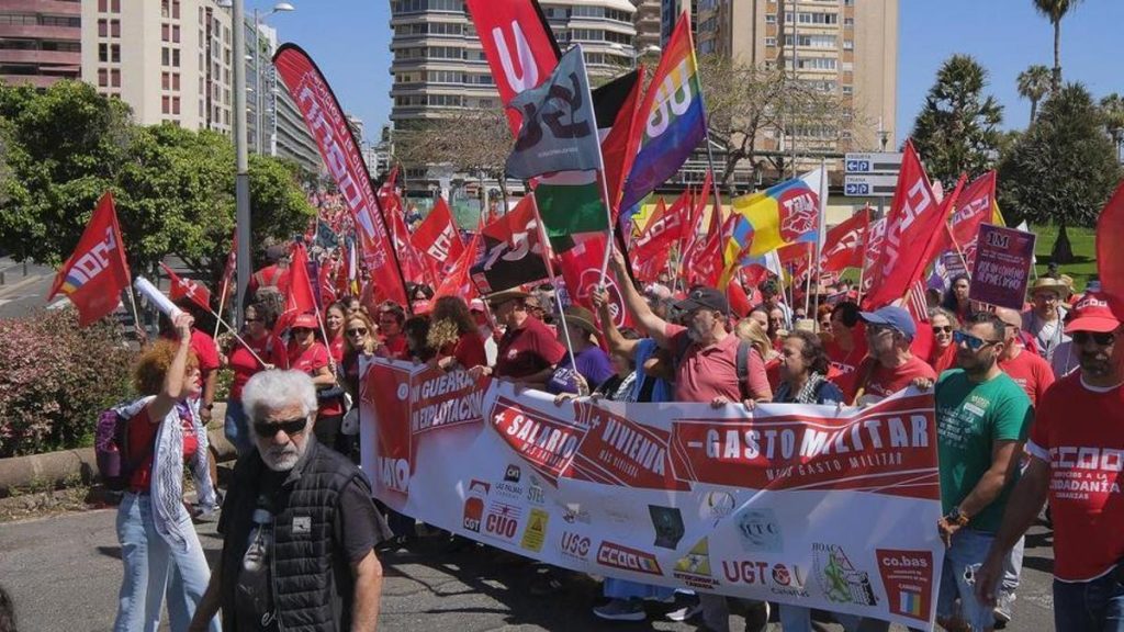 1er mai canaries manifestations salaires logement
