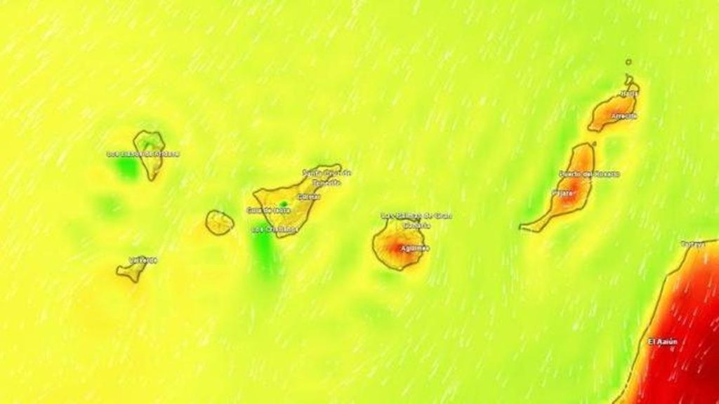 canaries chaleur calima lundi previsions
