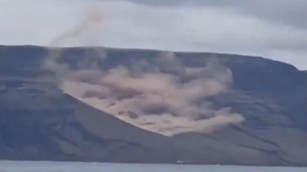 eboulement lanzarote montana de gayo