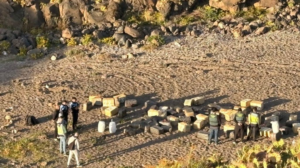 gran canaria trafic drogue haschisch arrestations