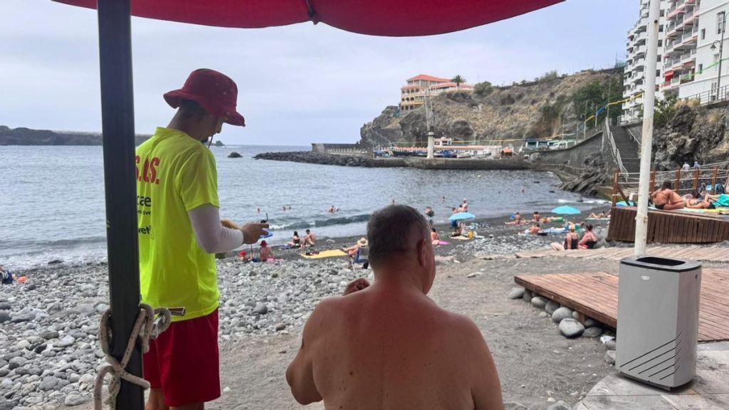 icod de los vinos impaye sauveteur plage san marcos